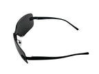 Chanel Rimless Sunglasses Eyewear 120 CC Logo Black — view 8