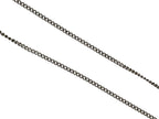 Chanel CC Logo Necklace 11 44 Rhinestone Metal Clear Silver — view 6