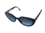 Chanel Wellington Sunglasses Eyewear CC Logo Enamel Acetate Blue Green — view 2