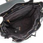 Chanel Spirit Chain Backpack Quilted Black — view 6