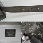 Louis Vuitton Rocca-dop Kit Brushed-monogram Black Silver — view 8