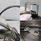 Louis Vuitton Rocca-dop Kit Brushed-monogram Black Silver — view 9