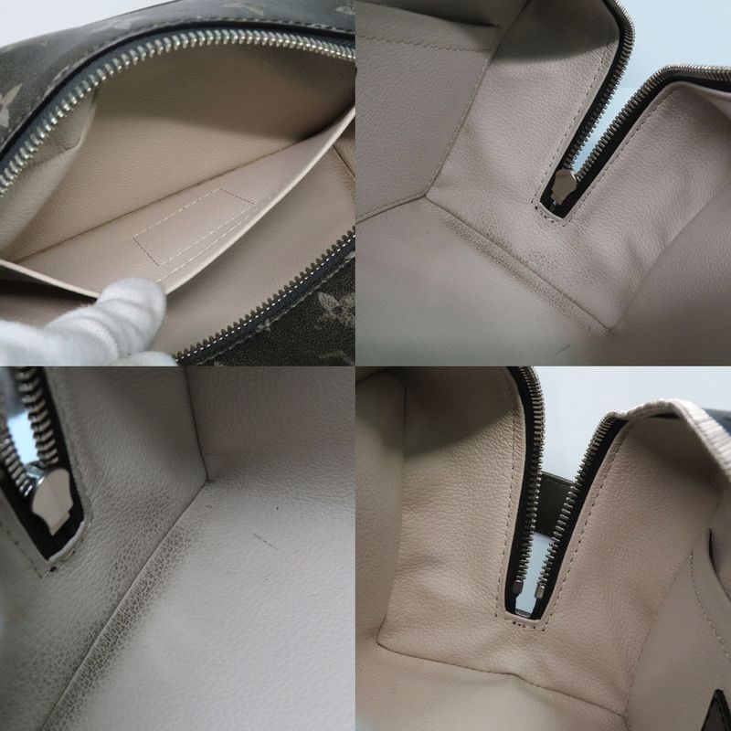 Louis Vuitton Rocca-dop Kit Brushed-monogram Black Silver — view 7