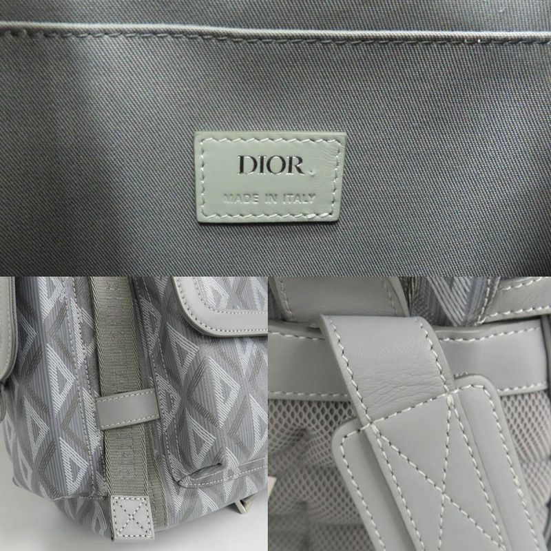 Dior Hit The Road Backpack Medium 1 cdp CD Diamond Gray — view 9