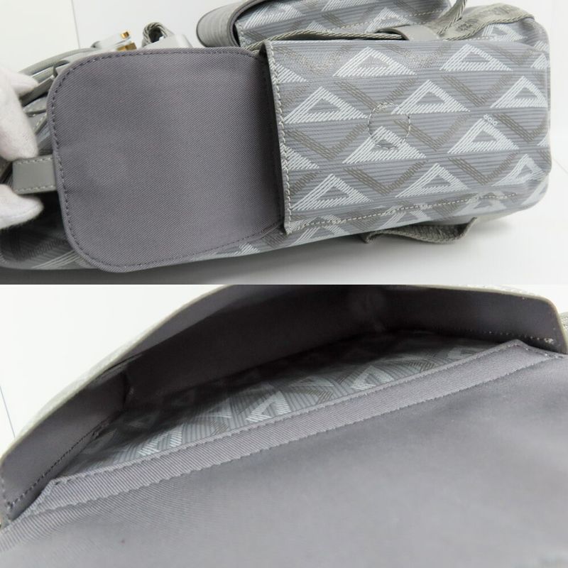Dior Hit The Road Backpack Medium 1 cdp CD Diamond Gray — view 8