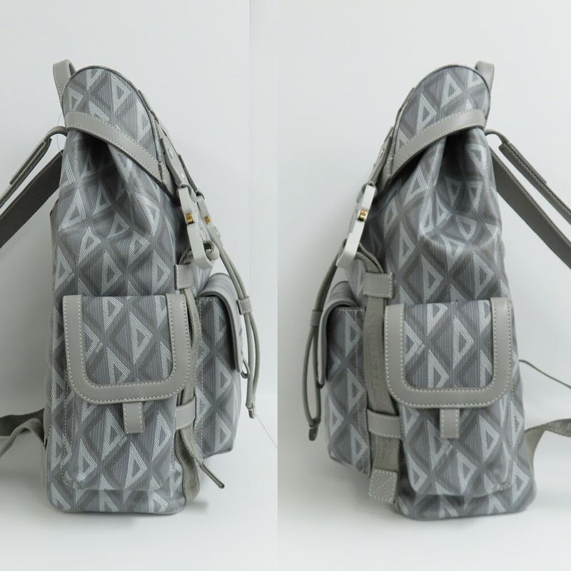 Dior Hit The Road Backpack Medium 1 cdp CD Diamond Gray — view 4