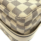 Louis Vuitton Damier Azur Naviglio Shoulder Bag Gold — view 2