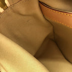 Louis Vuitton Damier Azur Naviglio Shoulder Bag Gold — view 8