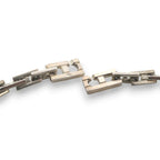 Hermes Cles Bracelet Bangle Cuff 925 Silver — view 4