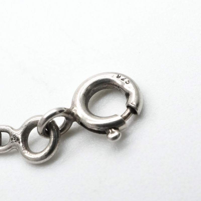 Hermes Mini Chaine D'ancre Serie Necklace Pendant Choker 925 Silver — view 8