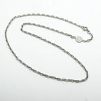 Hermes Mini Chaine D'ancre Serie Necklace Pendant Choker 925 Silver — view 3