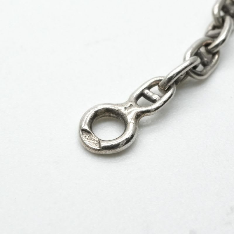 Hermes Mini Chaine D'ancre Serie Necklace Pendant Choker 925 Silver — view 7