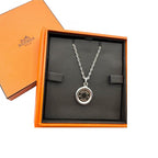 Hermes Serie Necklace Pendant Choker 750 925 Gold Silver Mini Chaine D'ancre — view 5