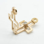 Hermes Cross 750 Gold Antique