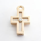 Hermes Cross 750 Gold Antique
