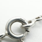 Hermes Serie Necklace Pendant Choker 925 Silver Mini Chaine D'ancre — view 7