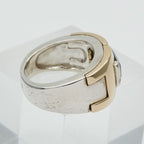 Hermes Ring Silver Combination Antique Garnet — view 5