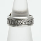 Hermes Ring 750 925 Silver Vintage Belt Horseshoe Combination — view 6