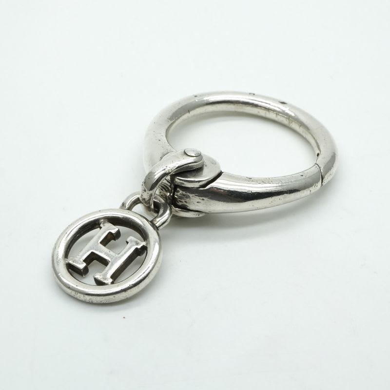 Hermes Other 925 Silver Vintage H Logo Key Sling Bag Charm — view 2