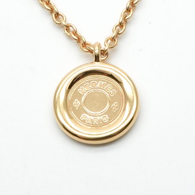 Hermes Serie Necklace Pendant Choker AU 750 — view 4