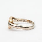 Hermes Chaine D'ancre Ring 750 925 Silver — view 4