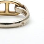 Hermes Chaine D'ancre Ring 750 925 Silver — view 8