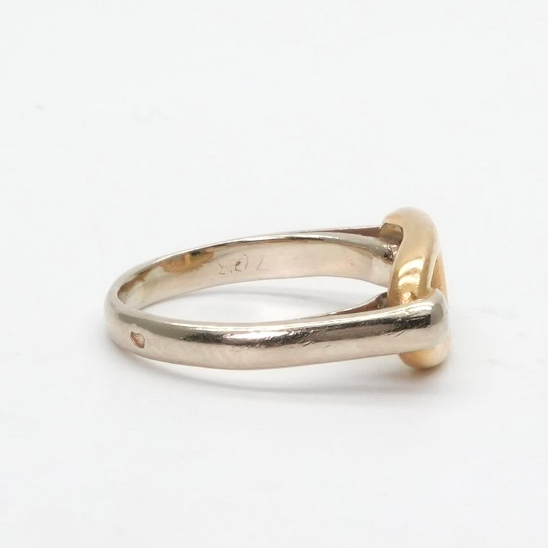 Hermes Chaine D'ancre Ring 750 925 Silver — view 5
