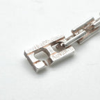 Hermes Bracelet Bangle Cuff Silver Cles PM Hera 18 — view 5