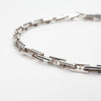 Hermes Bracelet Bangle Cuff Silver Cles PM Hera 18 — view 3
