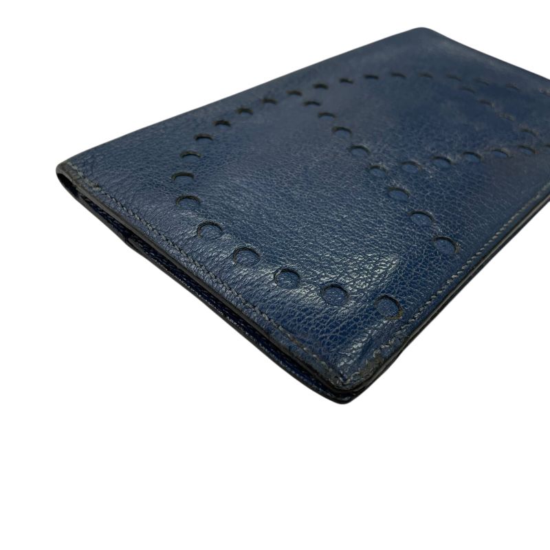 Hermes Long Wallet Evelyne Navy Em1213 — view 4