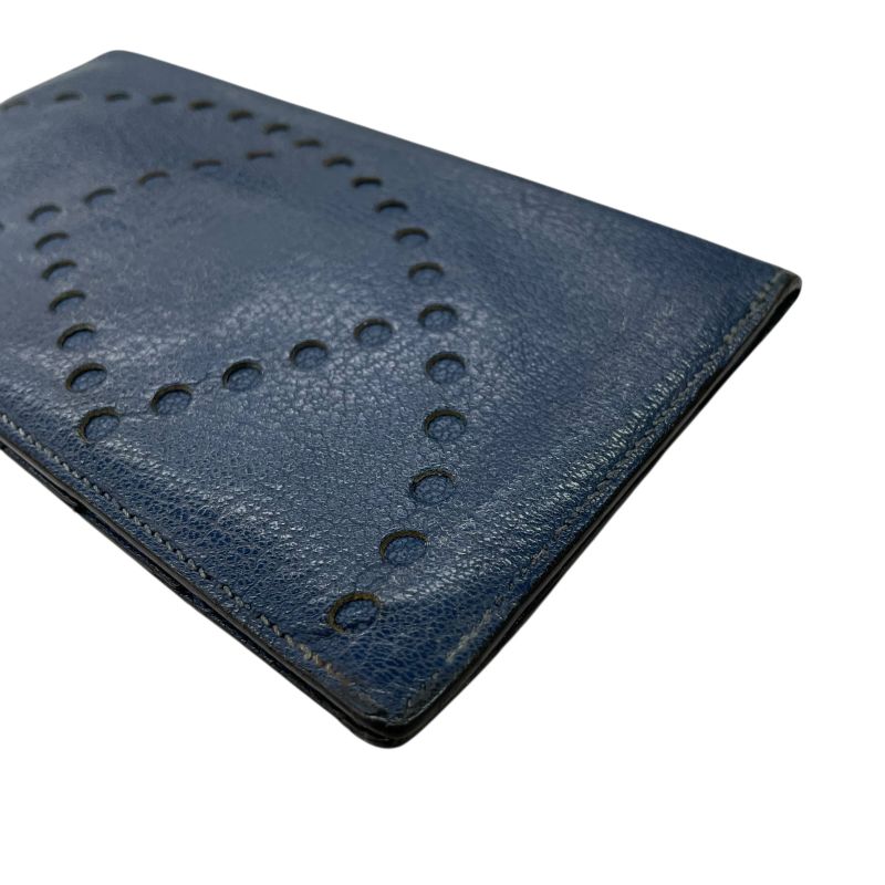 Hermes Long Wallet Evelyne Navy Em1213 — view 3