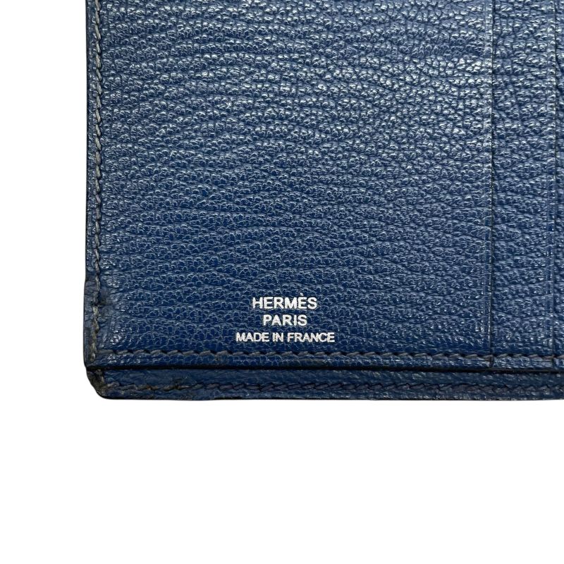Hermes Long Wallet Evelyne Navy Em1213 — view 7