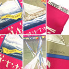 Hermes Carre 90 Scarf Yacht Pattern Aq7562 — view 3