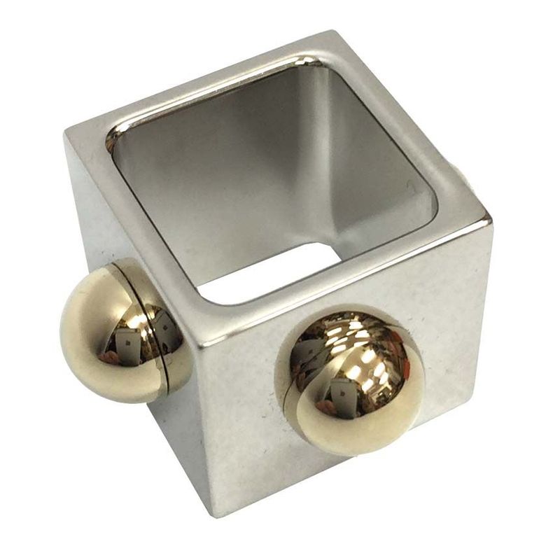 Hermes Scarf Ring Cube Collier de Chien Aq7692 — view 3