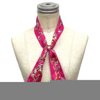 Hermes Twilly Chevaux En Liberte Freedom Horse Scarf Aq7727 — view 2