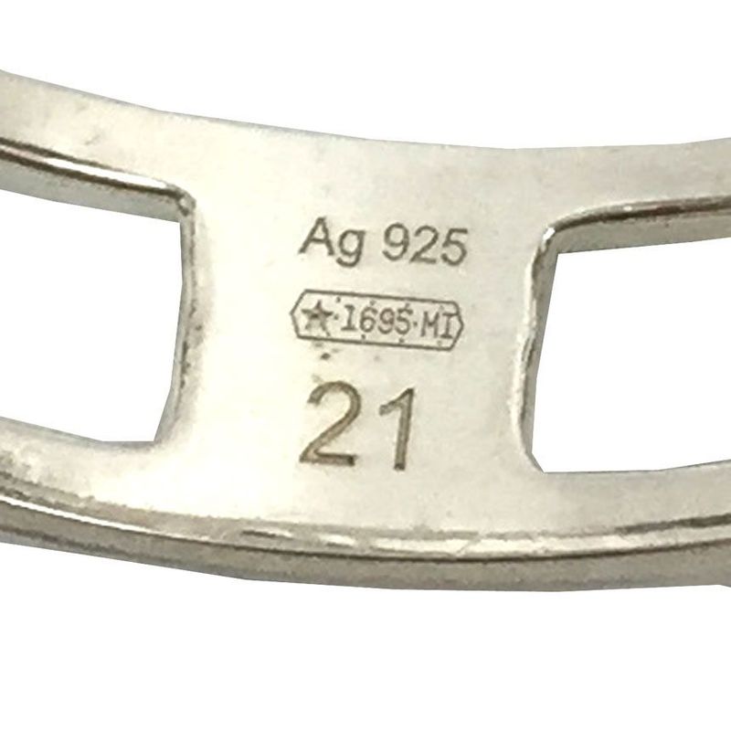 Gucci Interlocking G Ring 21 Silver Aq7730 — view 4