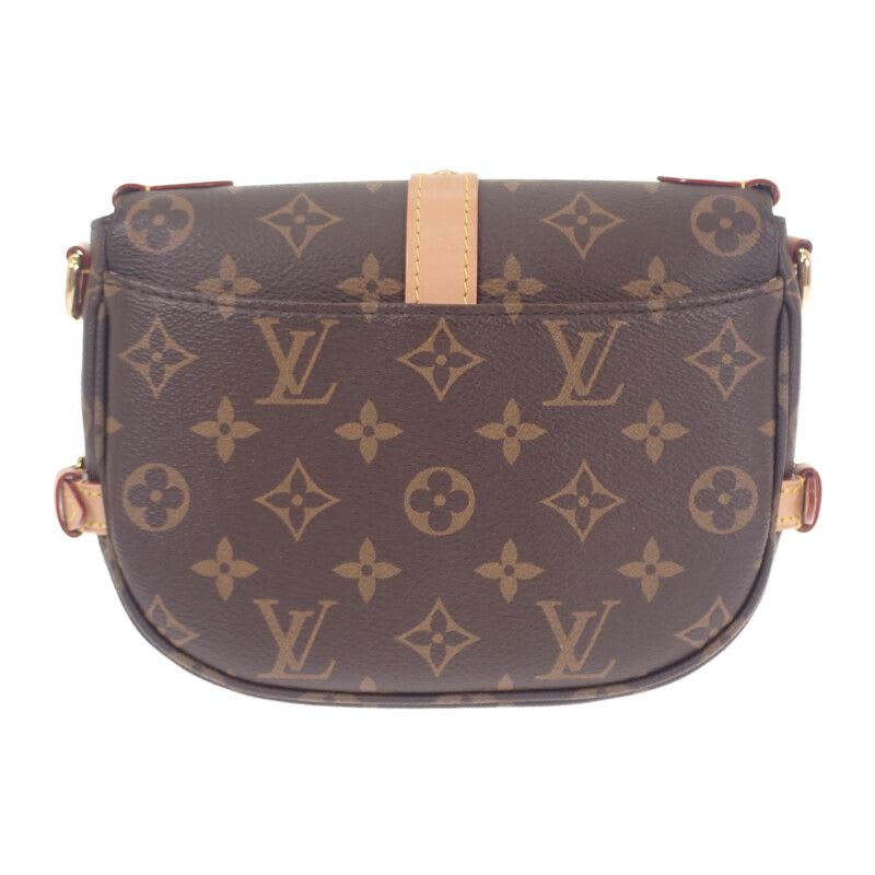 Louis Vuitton Saumur BB Monogram Shoulder Bag Handbag 2-Way — view 4