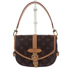 Louis Vuitton Saumur BB Monogram Shoulder Bag Handbag 2-Way — view 8