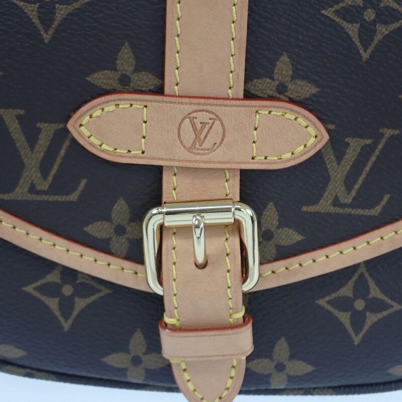 Louis Vuitton Saumur BB Monogram Shoulder Bag Handbag 2-Way — view 9