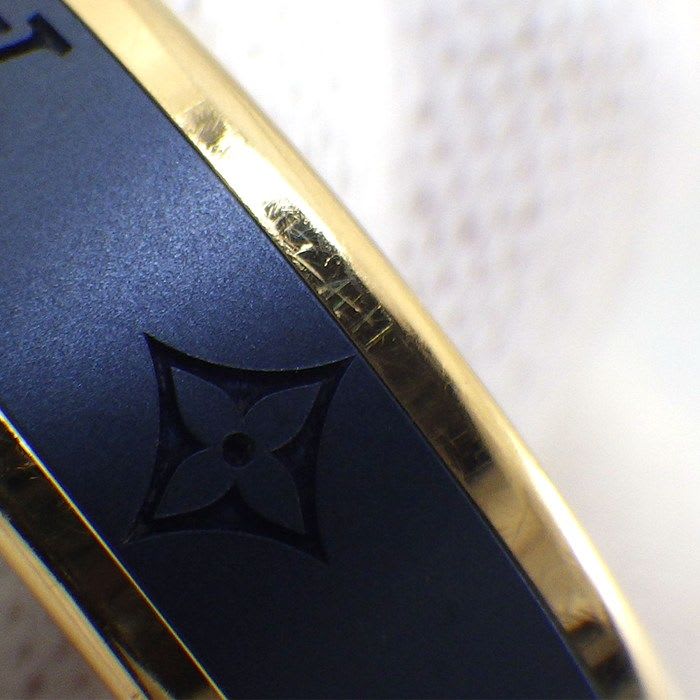 Louis Vuitton Ring Small Les Gaston Qoh44 N Monogram 18K Yellow — view 6