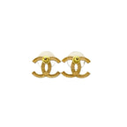 Chanel Coco Mark Motif Logo GP Earrings Accessories 24IB — view 5