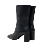 Hermes Defile Boots Short Shoes Leather Black Stitching — view 4