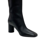 Hermes Defile Boots Short Shoes Leather Black Stitching — view 9