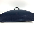 Hermes Handbag Sac Ibou Gm Leather Canvas Black — view 6