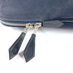 Hermes Handbag Sac Ibou Gm Leather Canvas Black — view 3