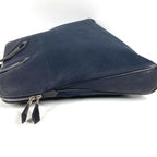 Hermes Handbag Sac Ibou Gm Leather Canvas Black — view 4