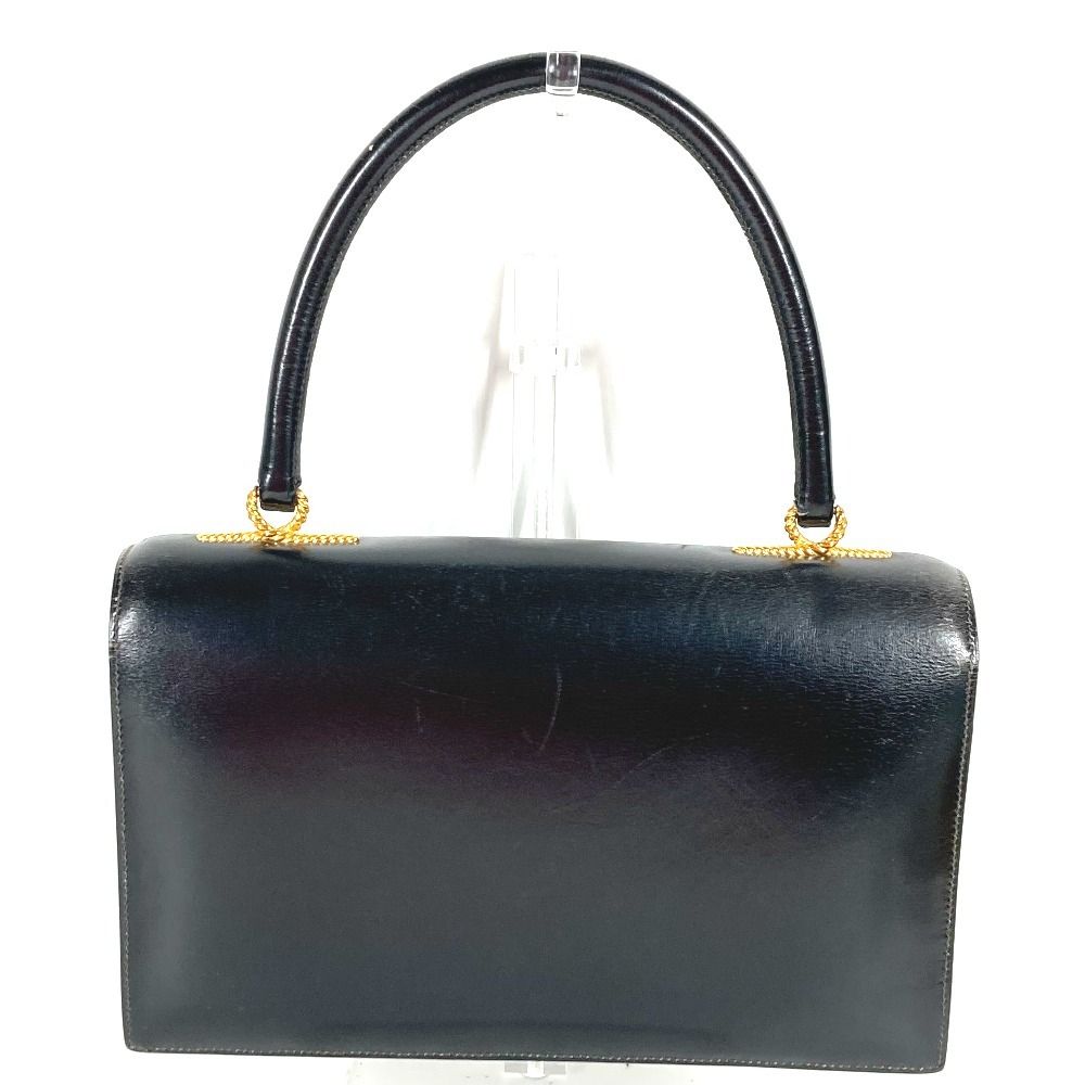 Hermes Handbag Cordelier Leather Black — view 2
