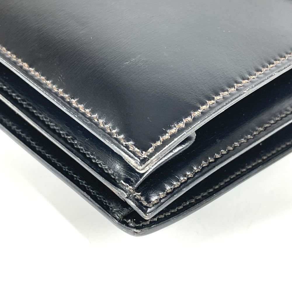 Hermes Handbag Cordelier Leather Black — view 6