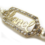 Chanel Bijoux de Diamant White Pearl Choker — view 5