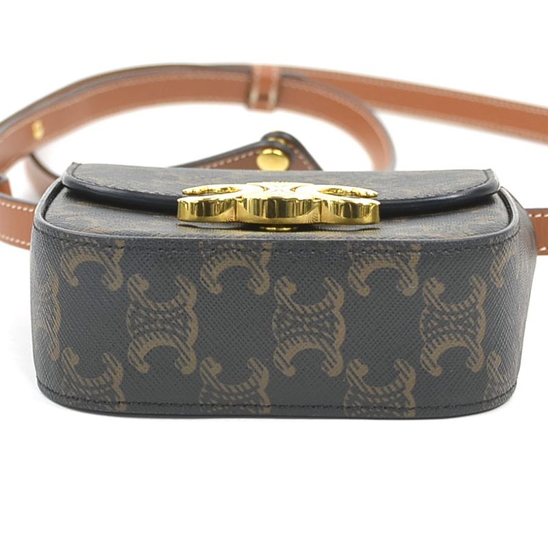 Celine Shoulder Bag Triomphe Mini Claude — view 4